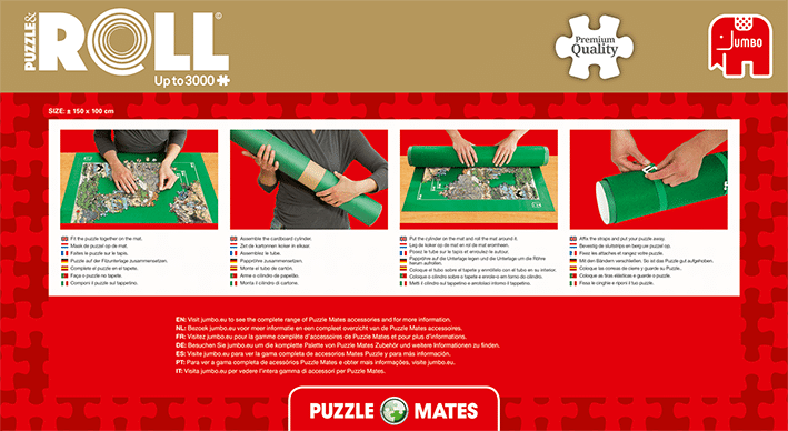 Puzzle Mates - Puzzle & Roll - tot 3000 stukjes