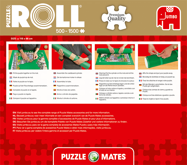 Puzzle Mates - Puzzle & Roll - tot 1500 stukjes
