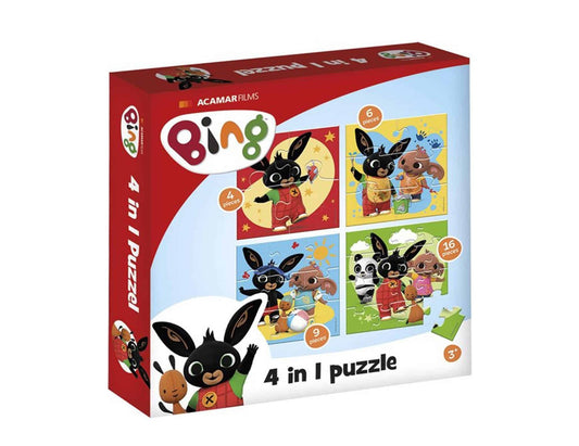 Bing 4 in 1 - 4, 6, 9, 16 stukjes