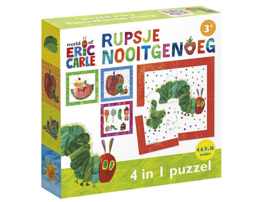 Rupsje Nooitgenoeg 4 in 1 - 4, 6, 9, 16 stukjes