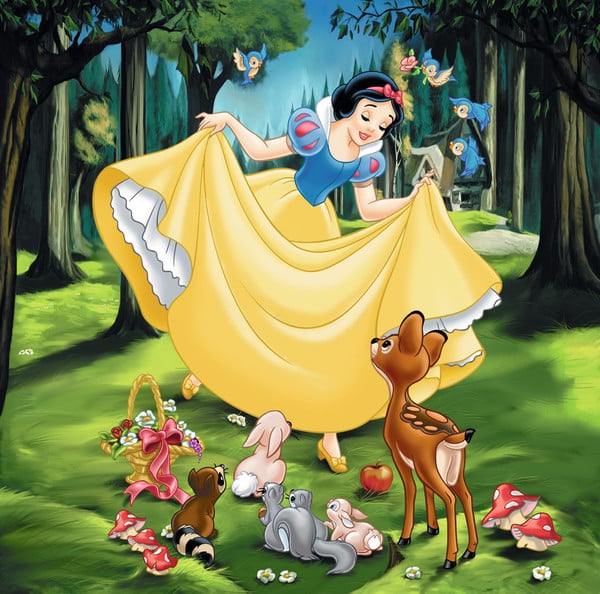 Disney Princess - Sneeuwwitje, Assepoester en Ariel - 3 x 49 stukjes