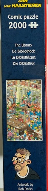 Jan van Haasteren - De Bibliotheek - 2000 - tweedehands