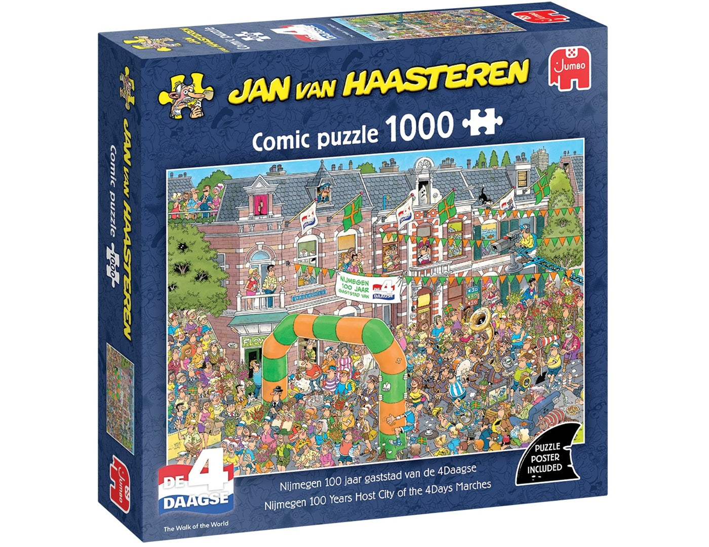 Nijmegen 100 jaar gaststad van de 4-daagse - 1000