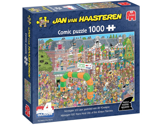 Nijmegen 100 jaar gaststad van de 4-daagse - 1000