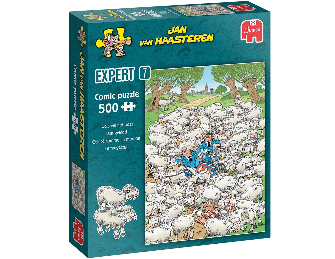7 Lam gelegd - 500