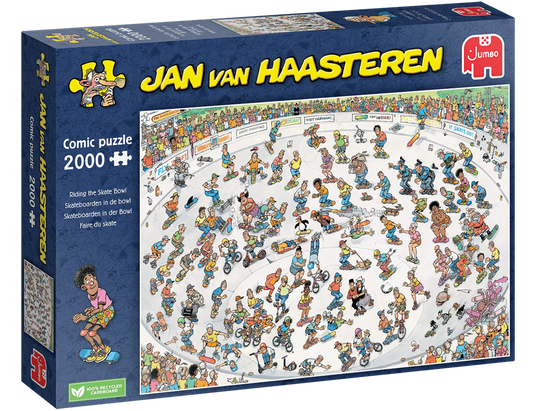 Skateboarden in de bowl - 2000
