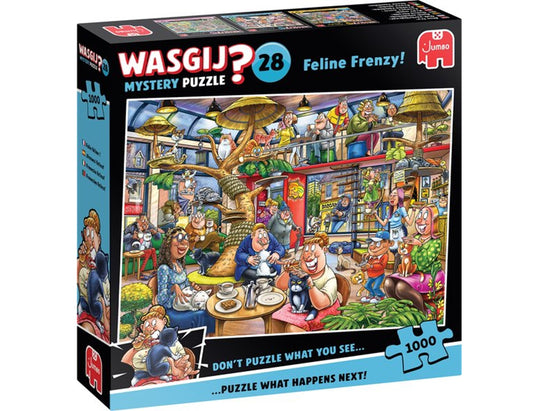 Wasgij Mystery 28 - Kat-en-muisspel - 1000