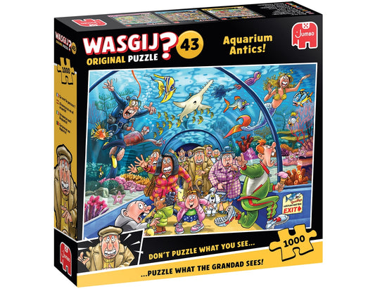 Wasgij Original 43 - Aquarium antics - 1000