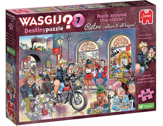 Wasgij Retro Destiny 7 - Rock around the clock! - 1000