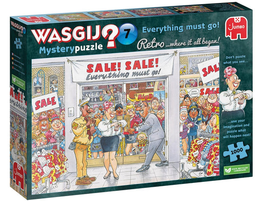 Wasgij Retro Mystery 7 - Uitverkoop - 1000