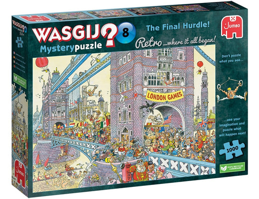 Wasgij Retro Mystery 8 - De laatste horde - 1000
