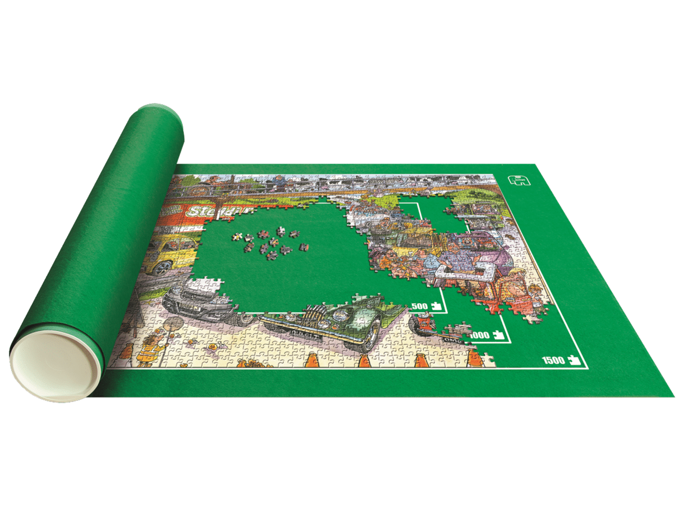 Puzzle Mates - Puzzle & Roll - tot 3000 stukjes