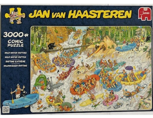 Jan van Haasteren - Wild water raften - 3000 - tweedehands