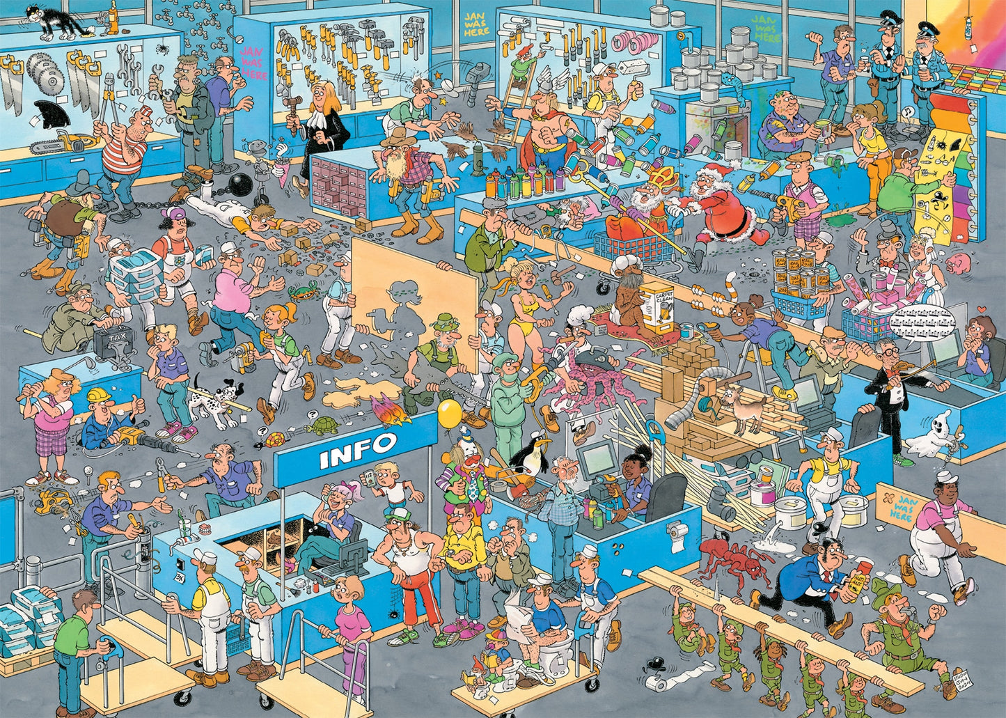 De verbouwing & Doe-het-zelf winkel - 2x 1000
