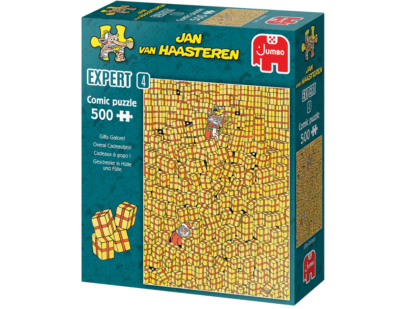 4 Overal cadeautjes - 500