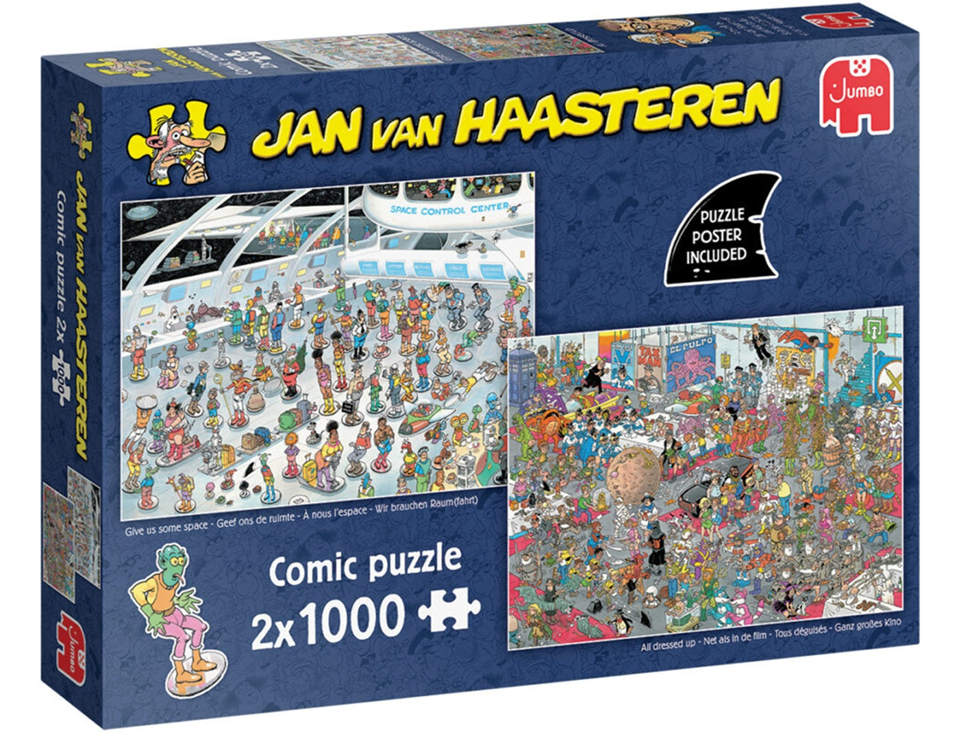Geef ons de ruimte & Net als in de film - 2x 1000