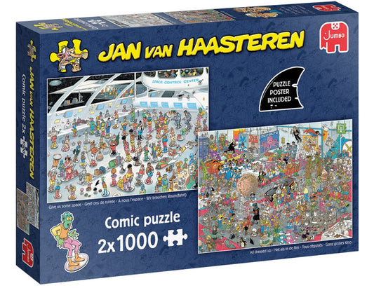 Geef ons de ruimte & Net als in de film - 2x 1000