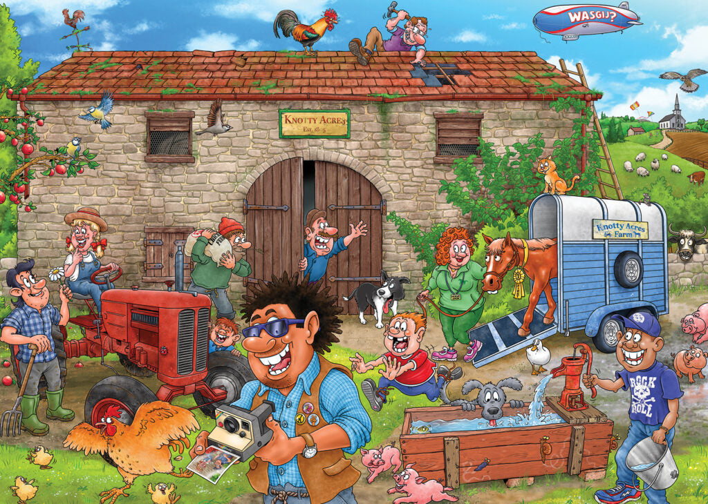 Wasgij Destiny 30 - Een gelukkige oogst - 1000