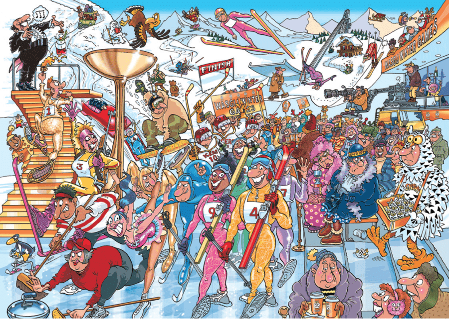 Wasgij Mystery 22 - Winterspelen - 1000