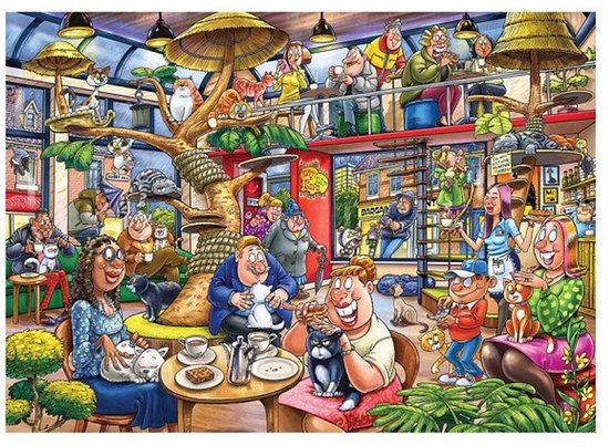 Wasgij Mystery 28 - Kat-en-muisspel - 1000
