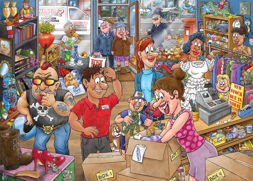 Wasgij Mystery 29 - Donatiedebacle! - 1000