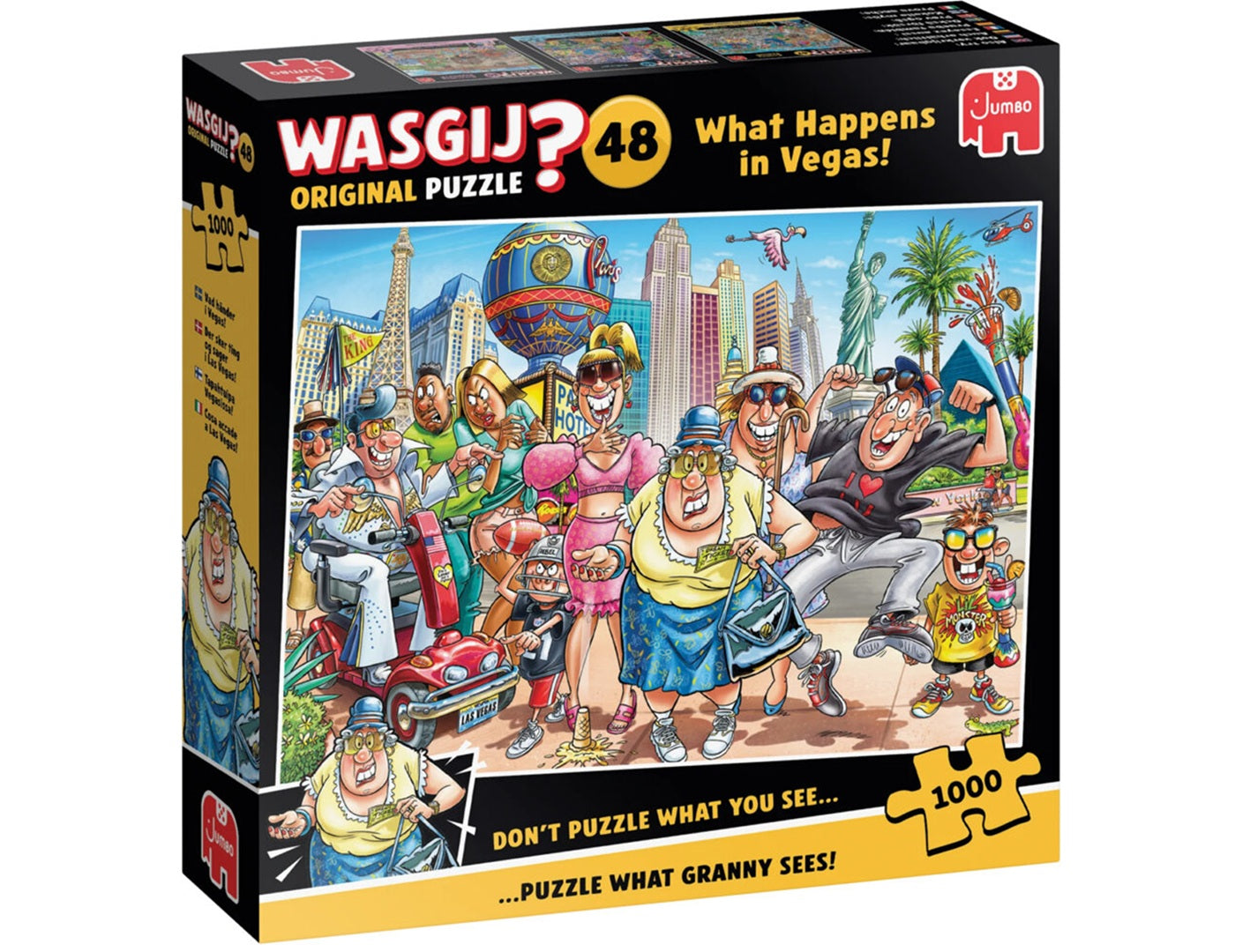 Wasgij Original 48 - What happens in vegas - 1000