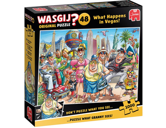 Wasgij Original 48 - What happens in vegas - 1000
