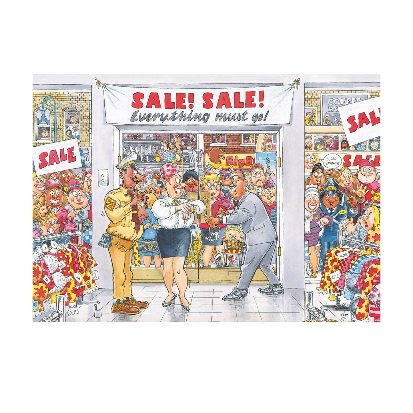 Wasgij Retro Mystery 7 - Uitverkoop - 1000