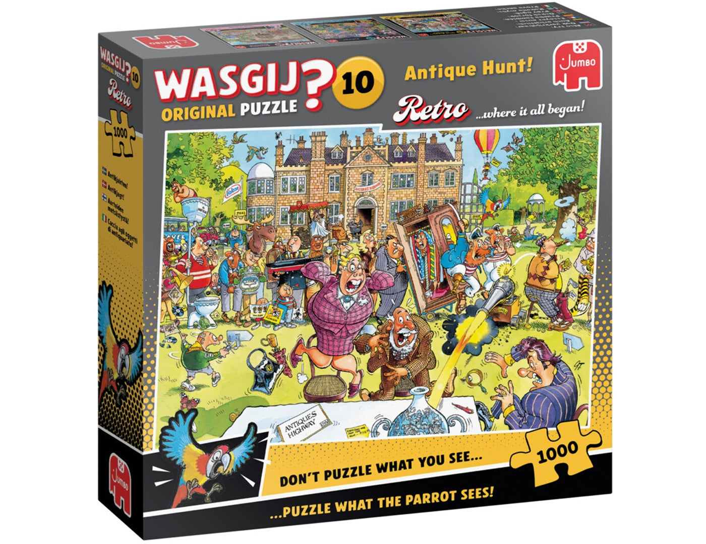 Wasgij Retro Original 10 - Antiekjacht! - 1000