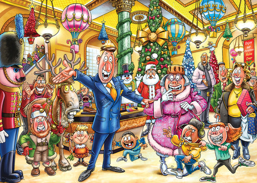 Wasgij Christmas 21 - Een feestelijke make-over - 1000